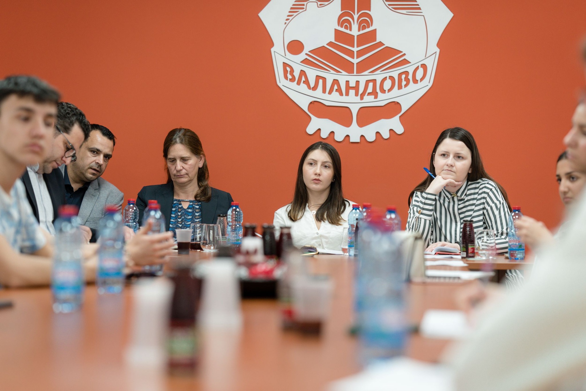 Софија Филипиду и амбасадорката на Грција во Македонија во посета на Локалниот Младински Совет во Валандово